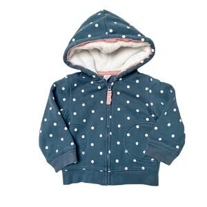 Carter's Fleece Lined Hoodie Sweatshirt Size 18m